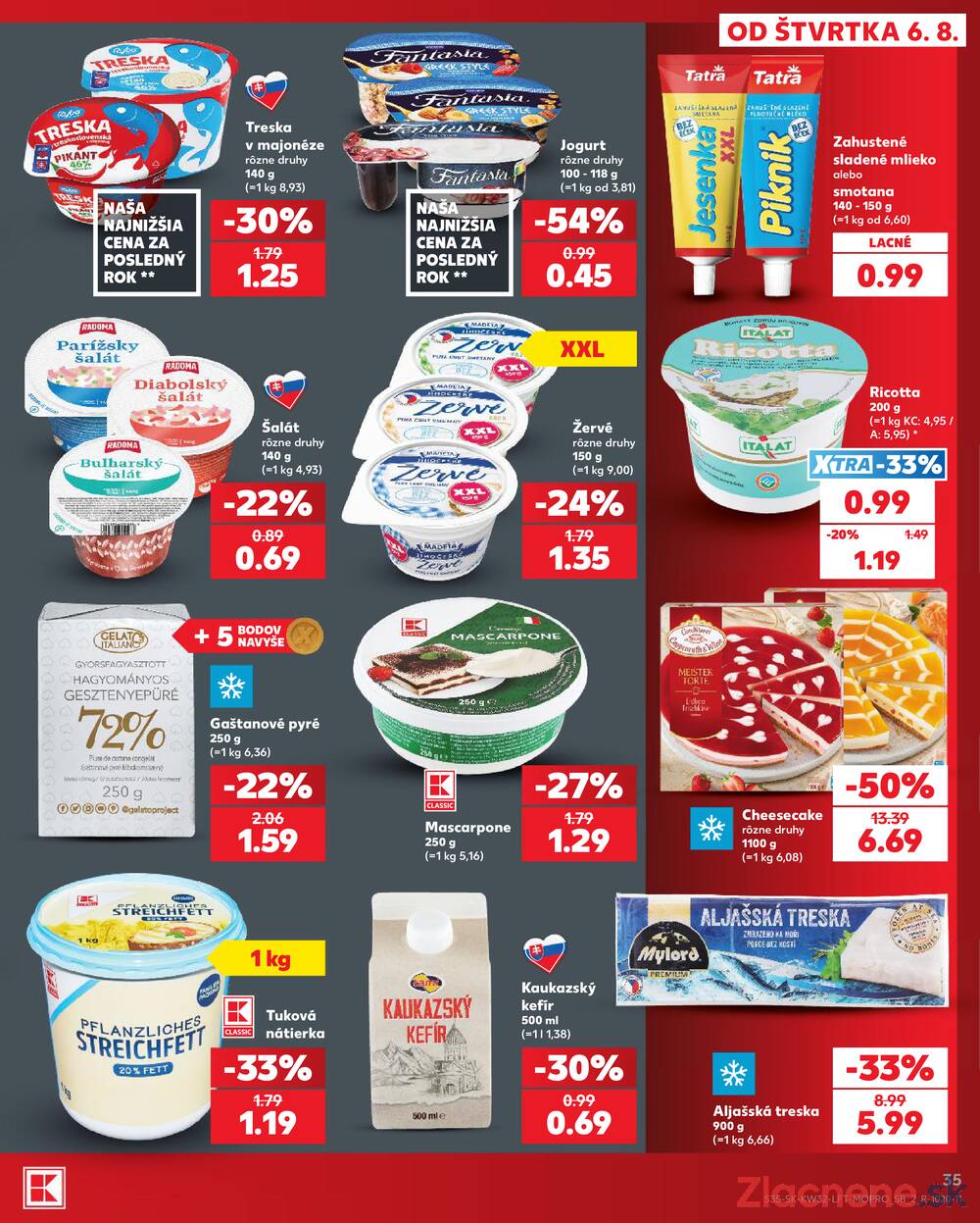 Kaufland 6.8. - 12.8. - Kaufland Trnava - Nová ul.