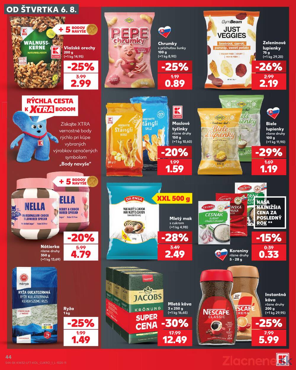 Kaufland 6.8. - 12.8. - Kaufland Bratislava - Podunajské Biskupice