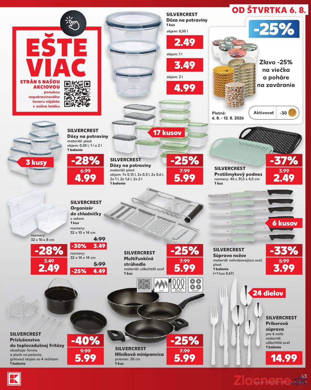 Kaufland 6.8. - 12.8. - Bratislava-Patrónka