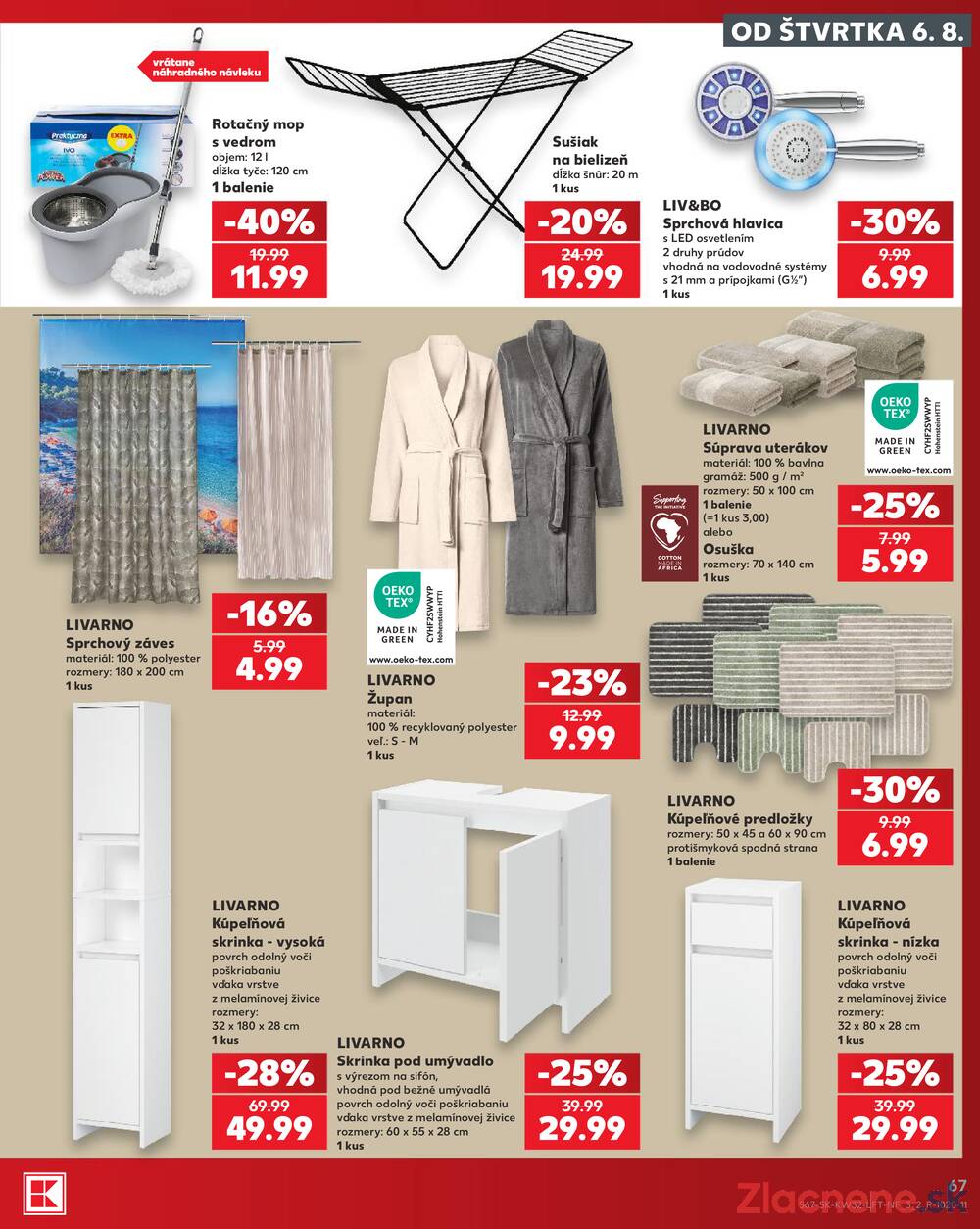 Kaufland 6.8. - 12.8. - Kaufland Ružomberok