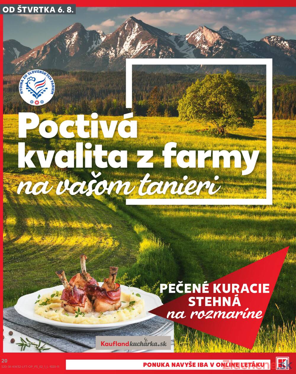 Kaufland 6.8. - 12.8. - Kaufland Žiar nad Hronom