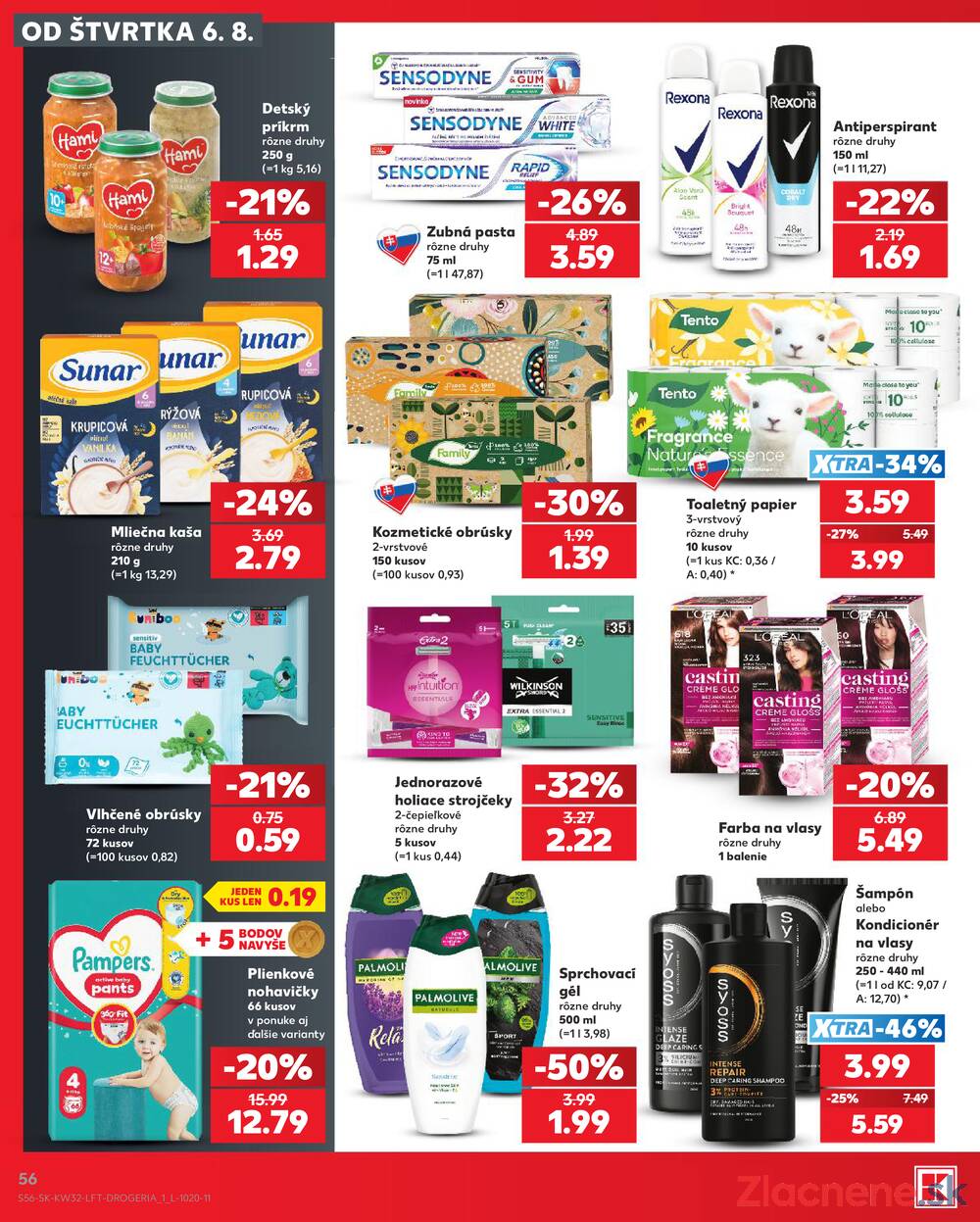 Kaufland 6.8. - 12.8. - Kaufland Žiar nad Hronom