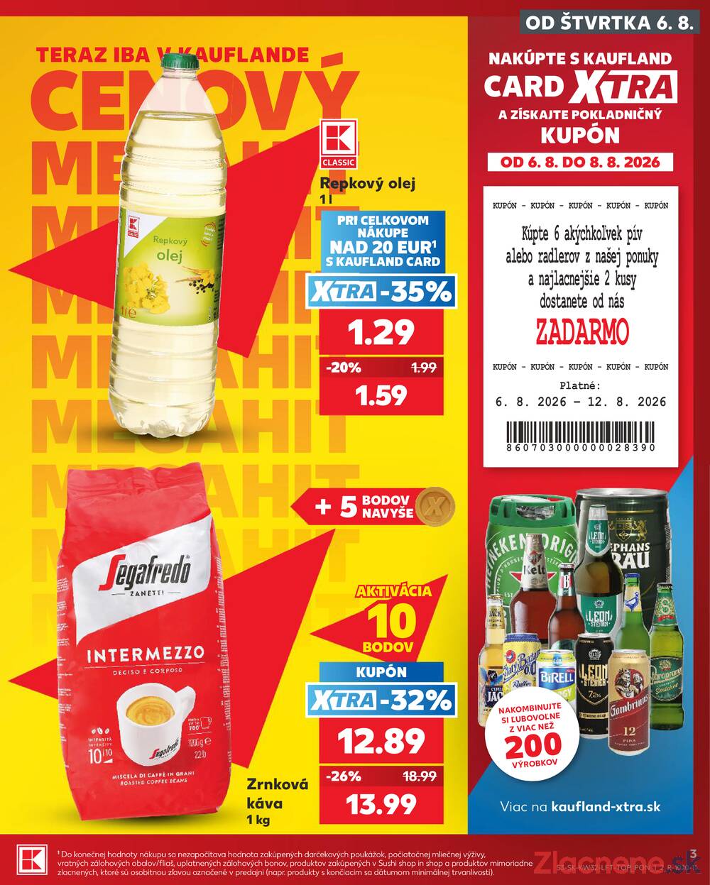 Kaufland 6.8. - 12.8. - Kaufland Považská Bystrica - Centrum