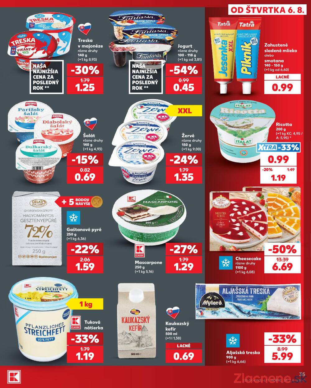 Kaufland 6.8. - 12.8. - Kaufland Považská Bystrica - Centrum