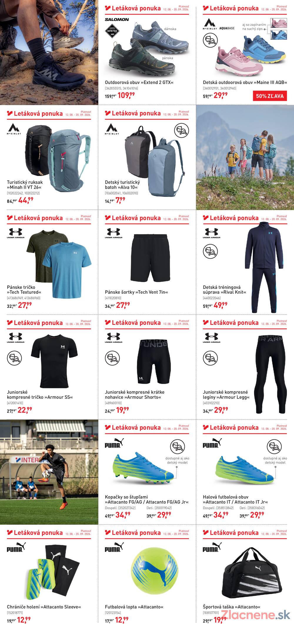 Leták INTERSPORT - Intersport od 12.8. do 20.9.2026 - strana 2 Leták INTERSPORT - Intersport od 12.8. do 20.9.2026 - strana 2