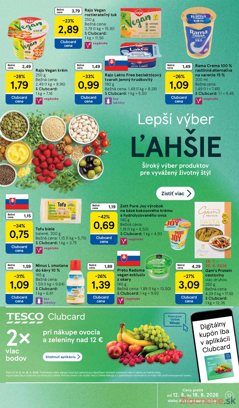 Tesco hypermarkety 12.8. - 18.8.