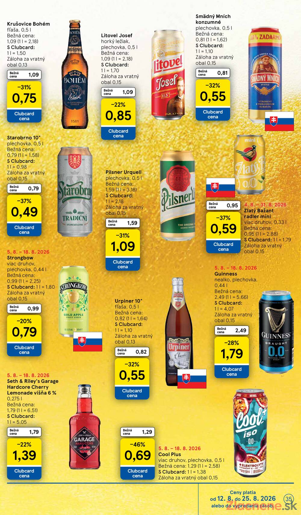 Tesco hypermarkety 12.8. - 18.8.