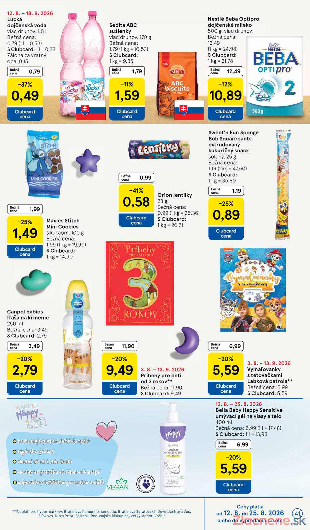 Tesco hypermarkety 12.8. - 18.8.
