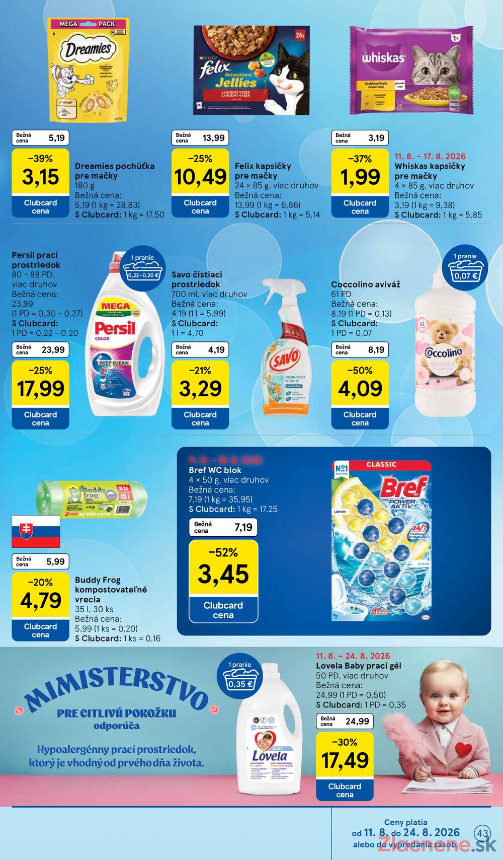 Tesco hypermarkety 12.8. - 18.8.