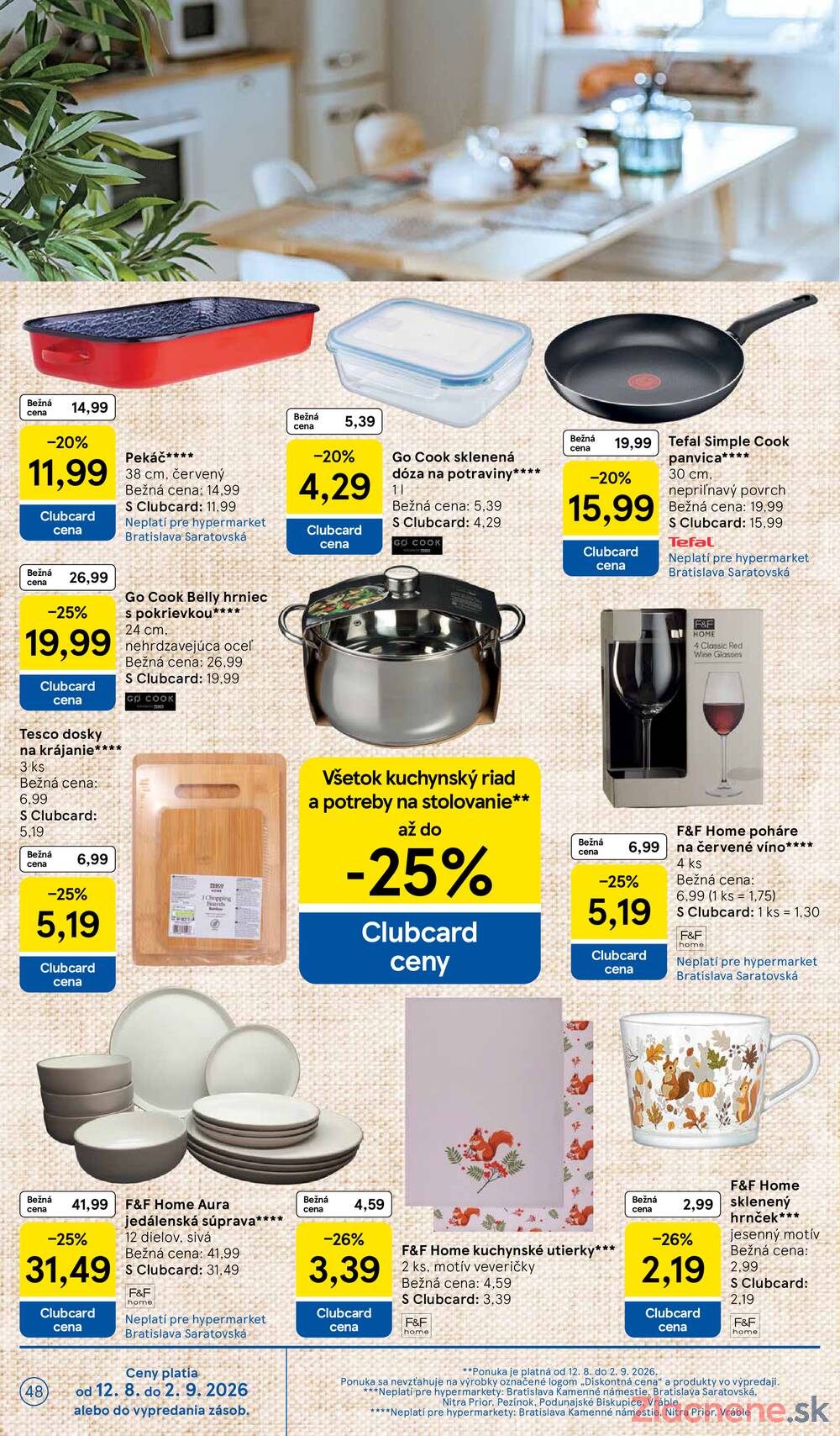 Tesco hypermarkety 12.8. - 18.8.