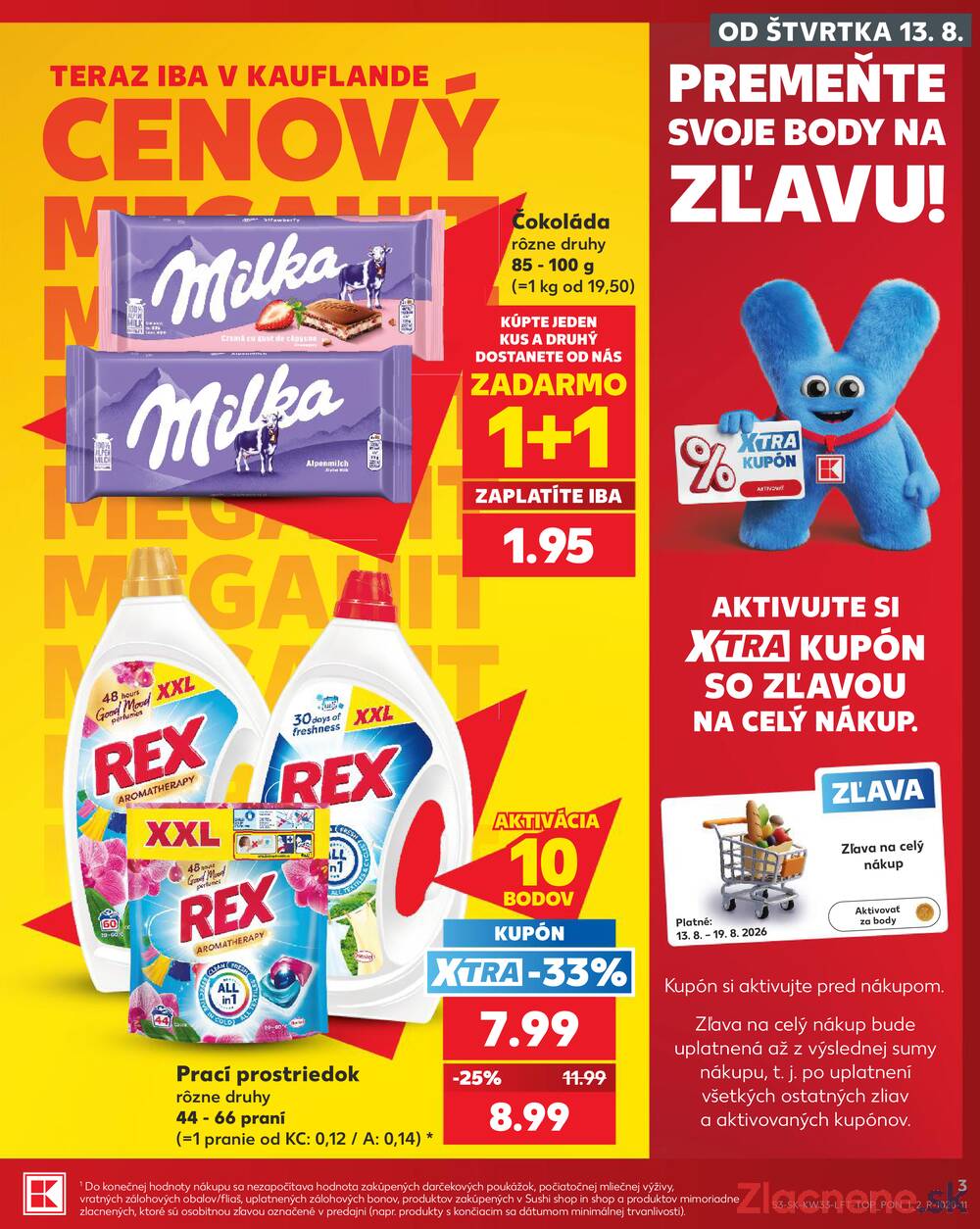 Kaufland 13.8. - 19.8. - Kaufland Bytča
