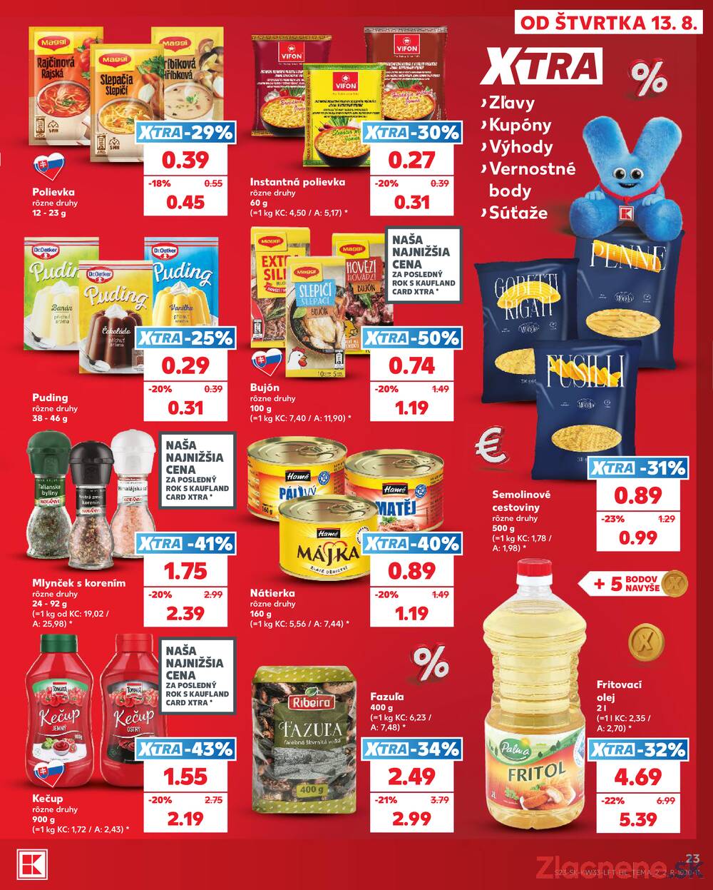 Kaufland 13.8. - 19.8. - Kaufland Bytča