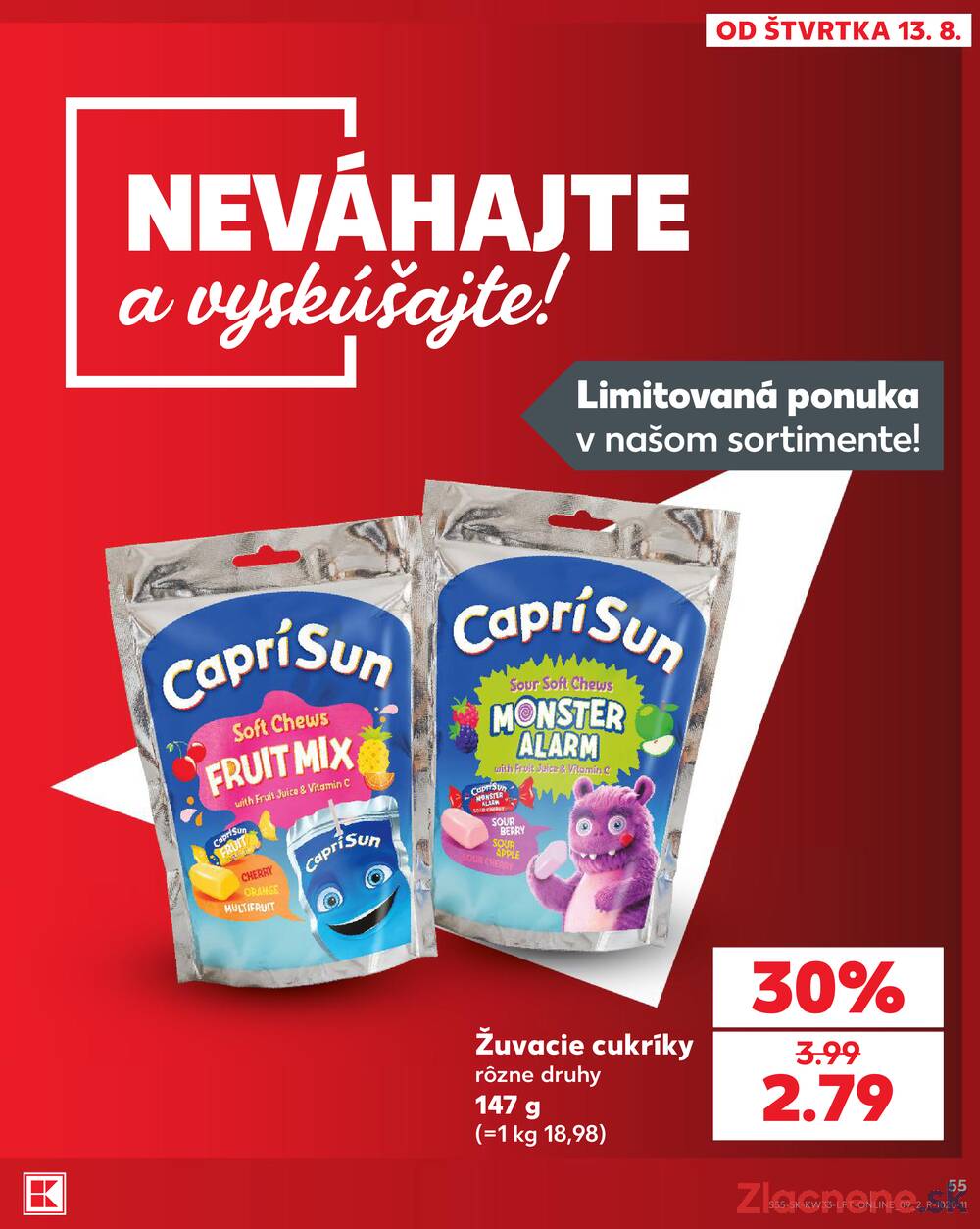 Kaufland 13.8. - 19.8. - Kaufland Bytča