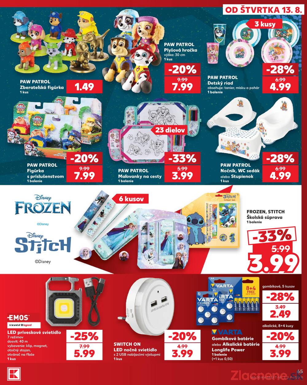 Kaufland 13.8. - 19.8. - Kaufland Bytča