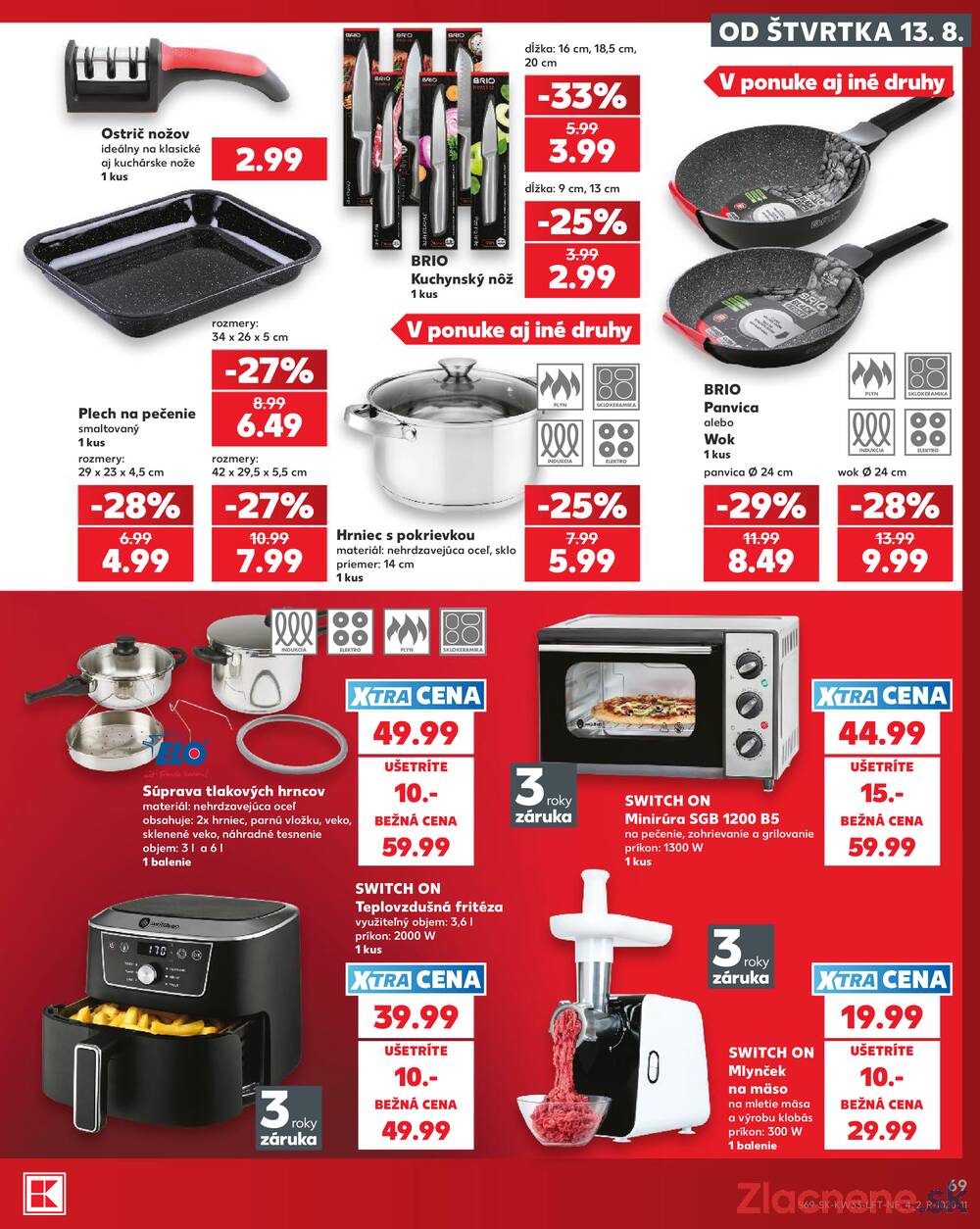 Kaufland 13.8. - 19.8. - Kaufland Bytča