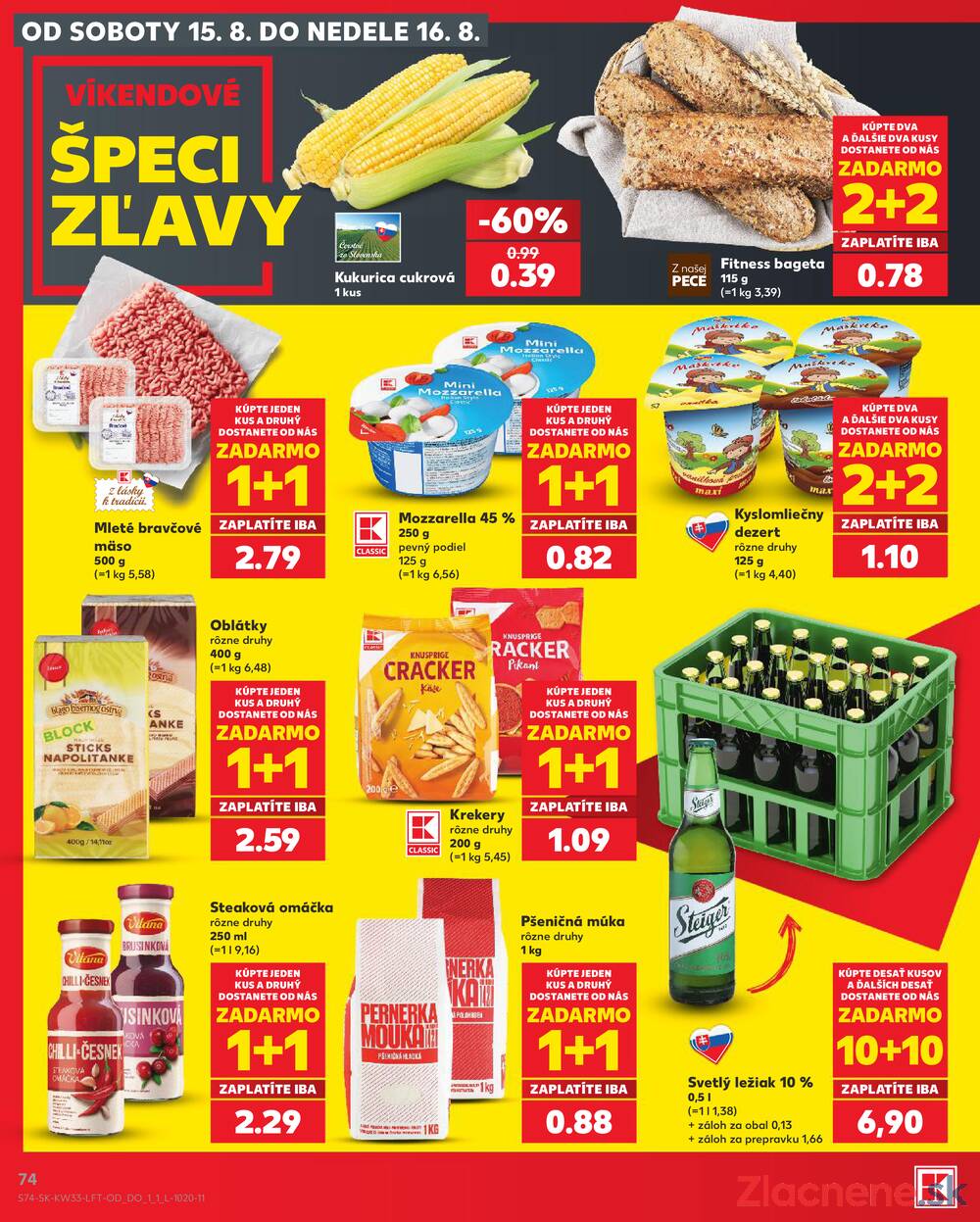 Kaufland 13.8. - 19.8. - Kaufland Bytča