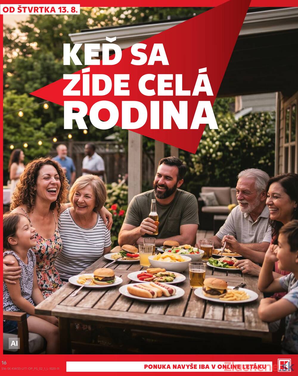 Leták Kaufland - Kaufland 13.8. - 19.8. - Kaufland Spišská Nová Ves - strana 16 Leták Kaufland - Kaufland 13.8. - 19.8. - Kaufland Spišská Nová Ves - strana 16