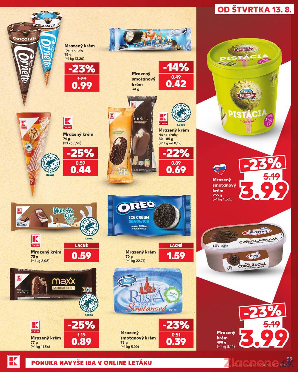 Kaufland 13.8. - 19.8. - Kaufland Trebišov