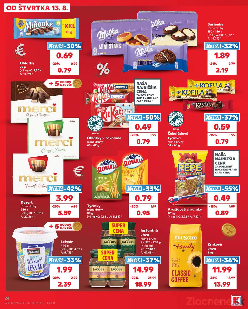 Kaufland 13.8. - 19.8. - Kaufland Sereď