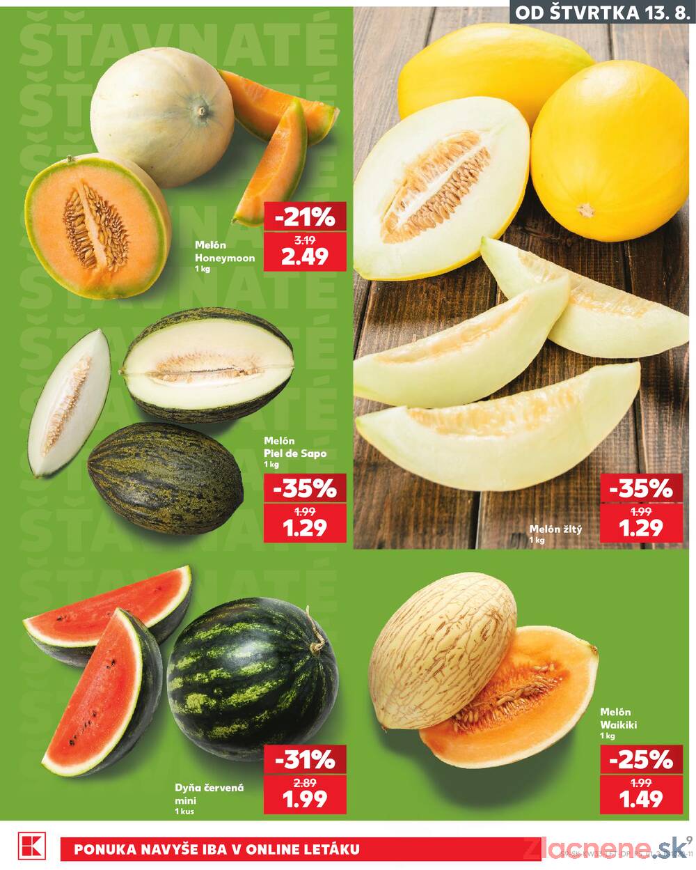 Kaufland 13.8. - 19.8. - Kaufland Bánovce nad Bebravou