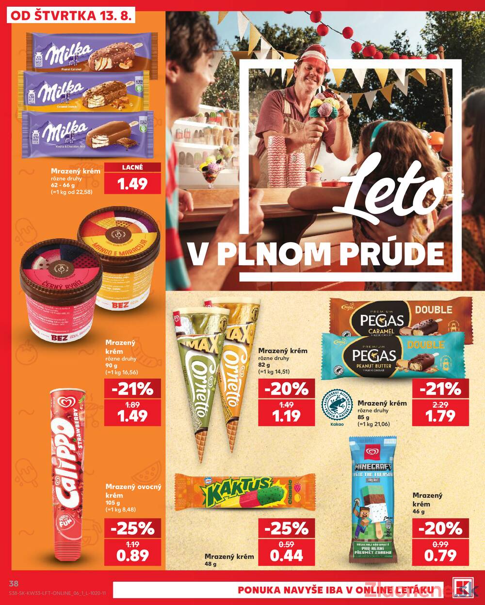 Kaufland 13.8. - 19.8. - Kaufland Bratislava - Bory