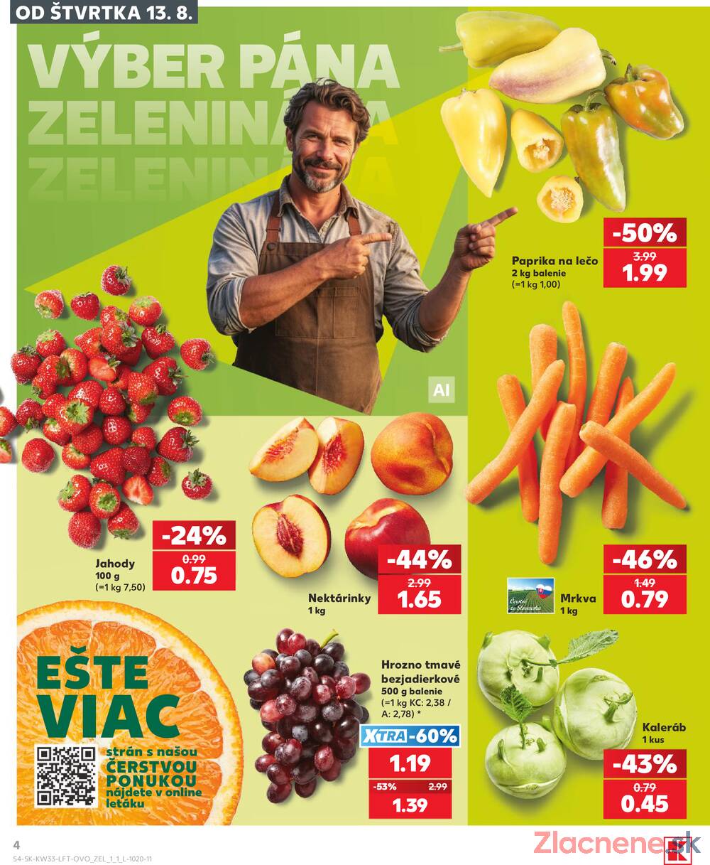 Kaufland 13.8. - 19.8. - Kaufland Trnava - Nová ul.