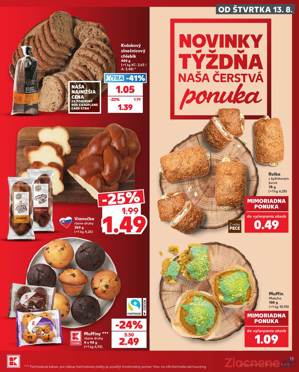 Kaufland 13.8. - 19.8. - Kaufland Trnava - Nová ul.