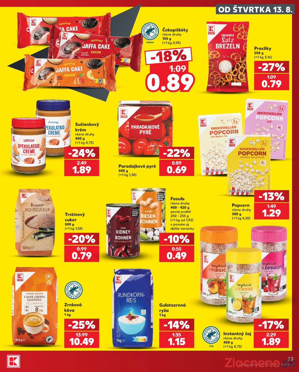 Kaufland 13.8. - 19.8. - Kaufland Trnava - Nová ul.
