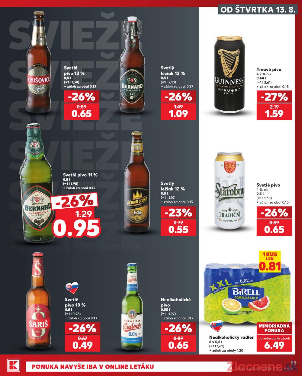 Kaufland 13.8. - 19.8. - Kaufland Trnava - Nová ul.