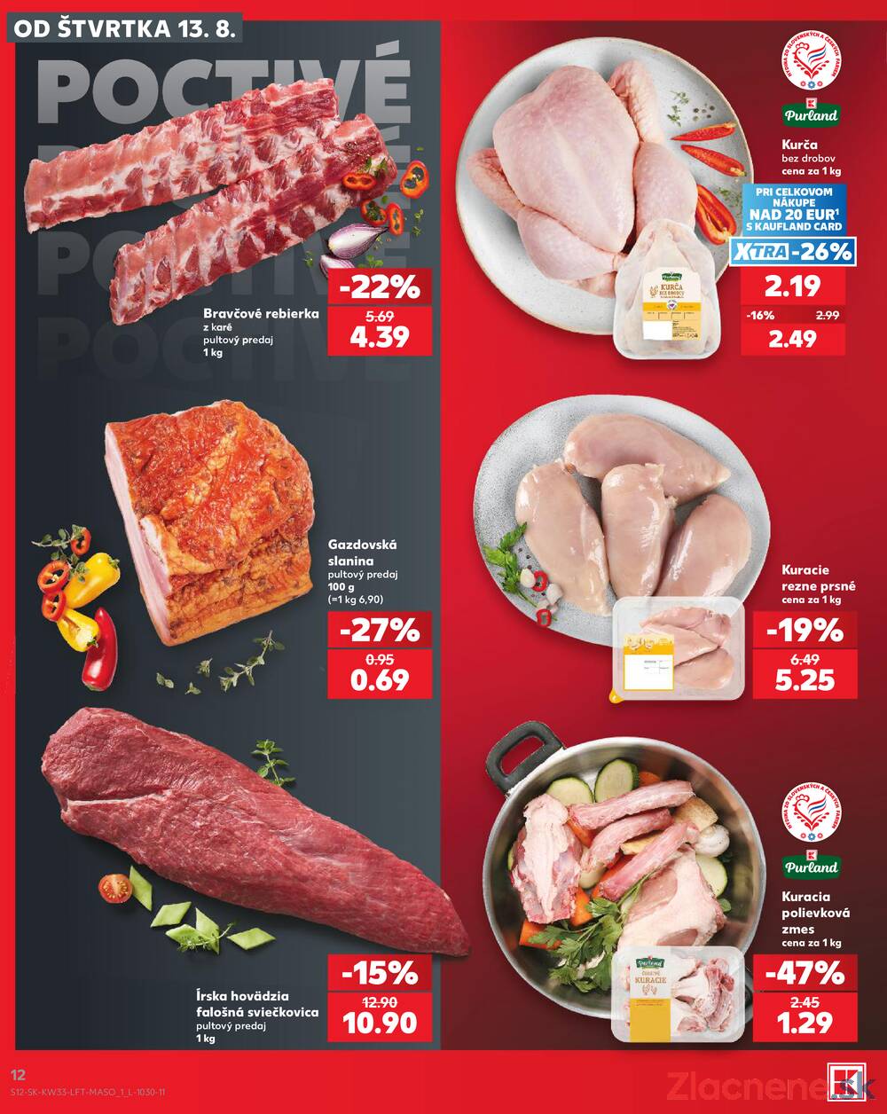 Kaufland 13.8. - 19.8. - Kaufland Bratislava - Avion (Ivanská cesta)