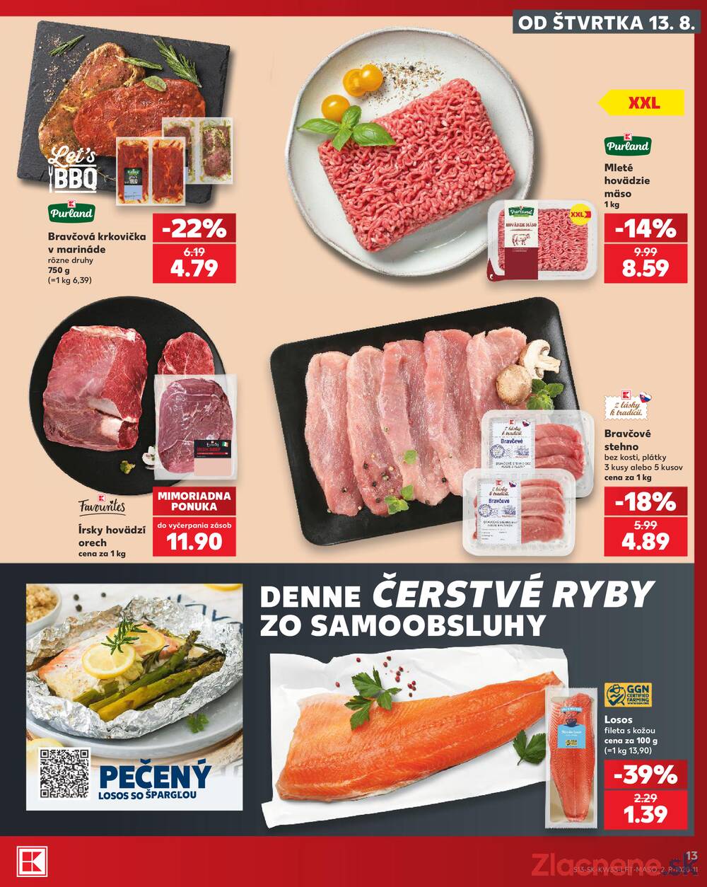Kaufland 13.8. - 19.8. - Kaufland Liptovský Mikuláš