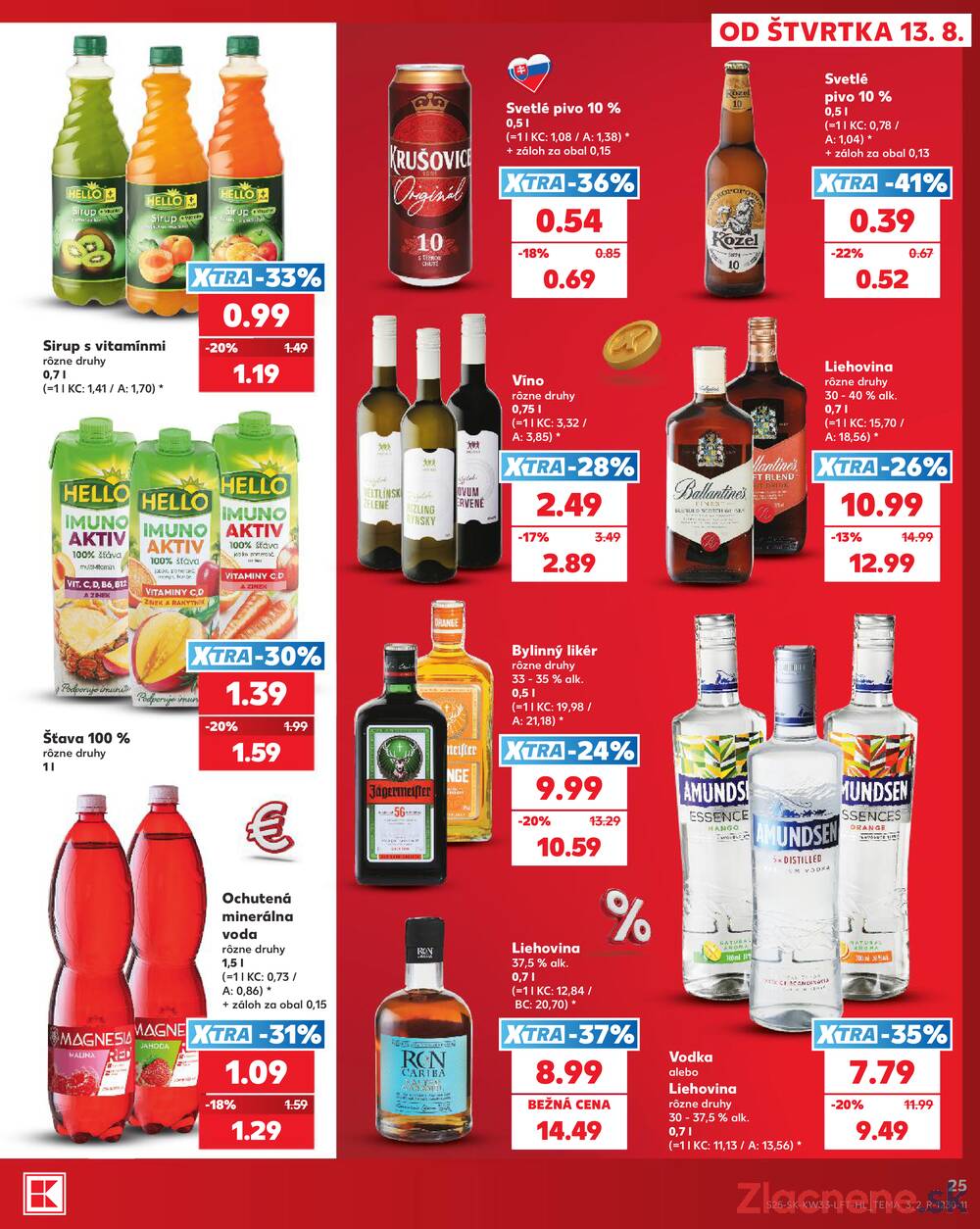 Kaufland 13.8. - 19.8. - Kaufland Liptovský Mikuláš