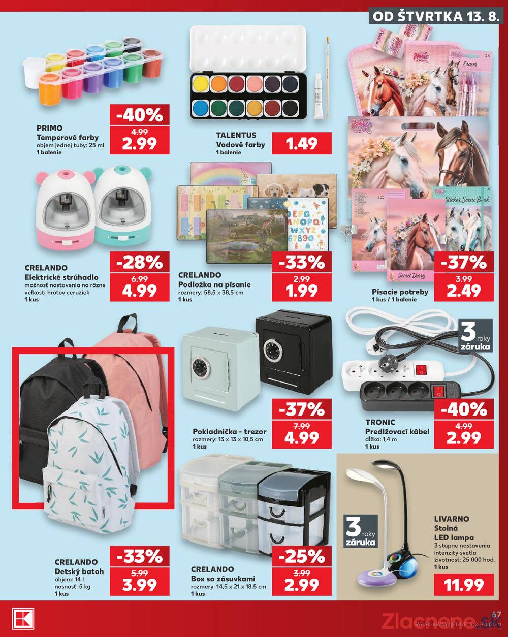 Kaufland 13.8. - 19.8. - Kaufland Liptovský Mikuláš