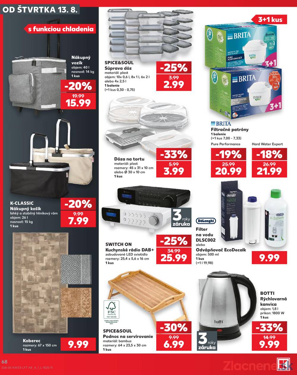 Kaufland 13.8. - 19.8. - Kaufland Liptovský Mikuláš