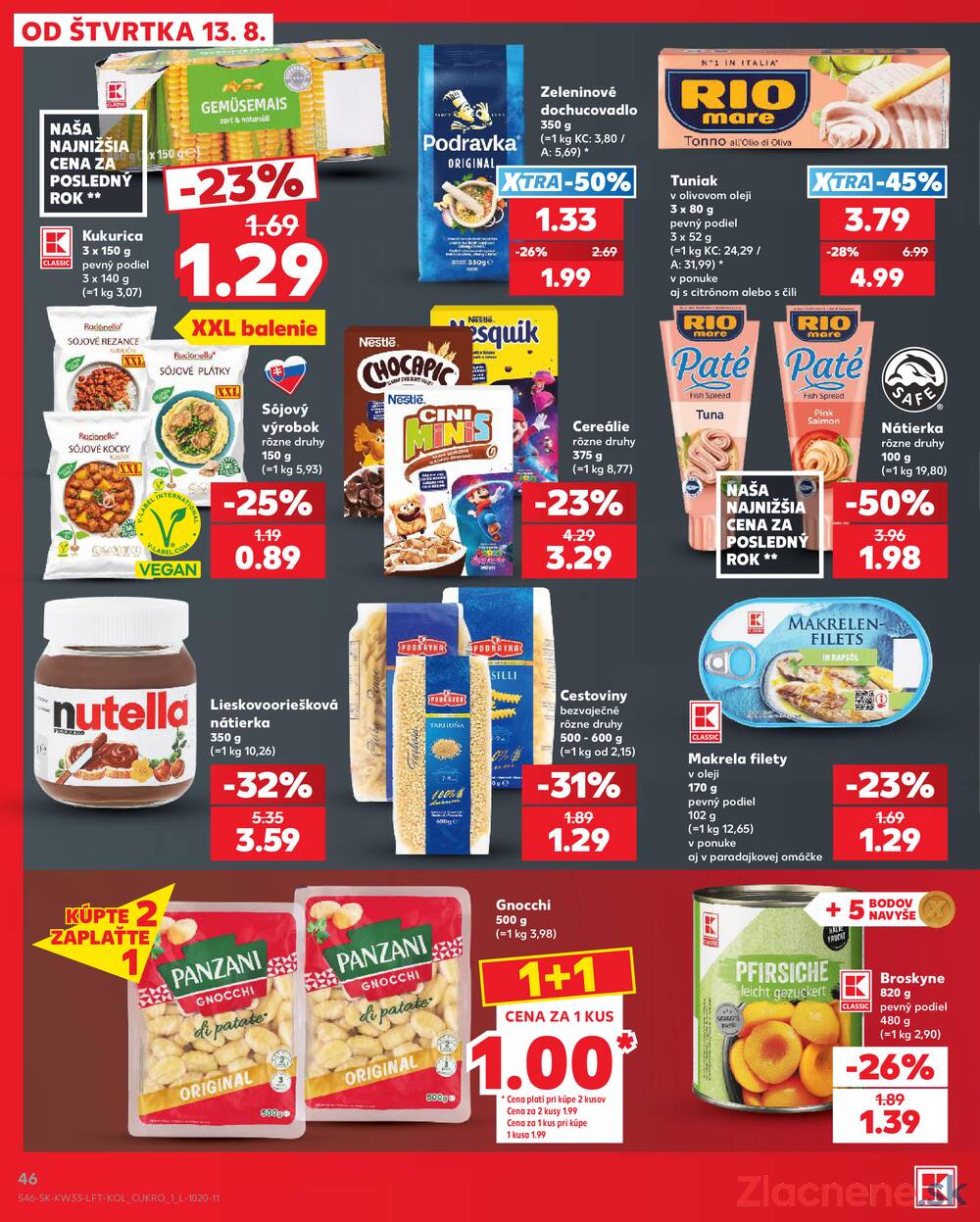 Kaufland 13.8. - 19.8. - Kaufland Košice-Pri hati