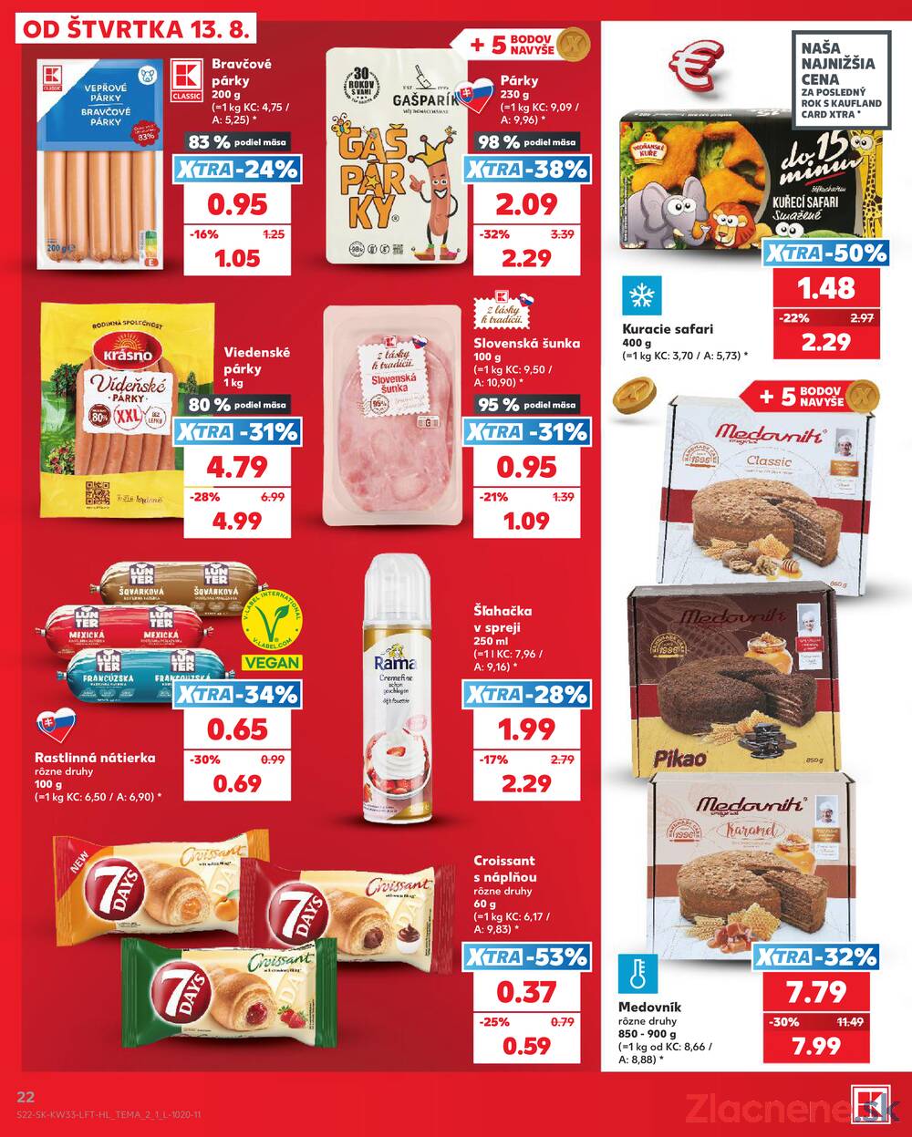 Kaufland 13.8. - 19.8. - Kaufland Žilina