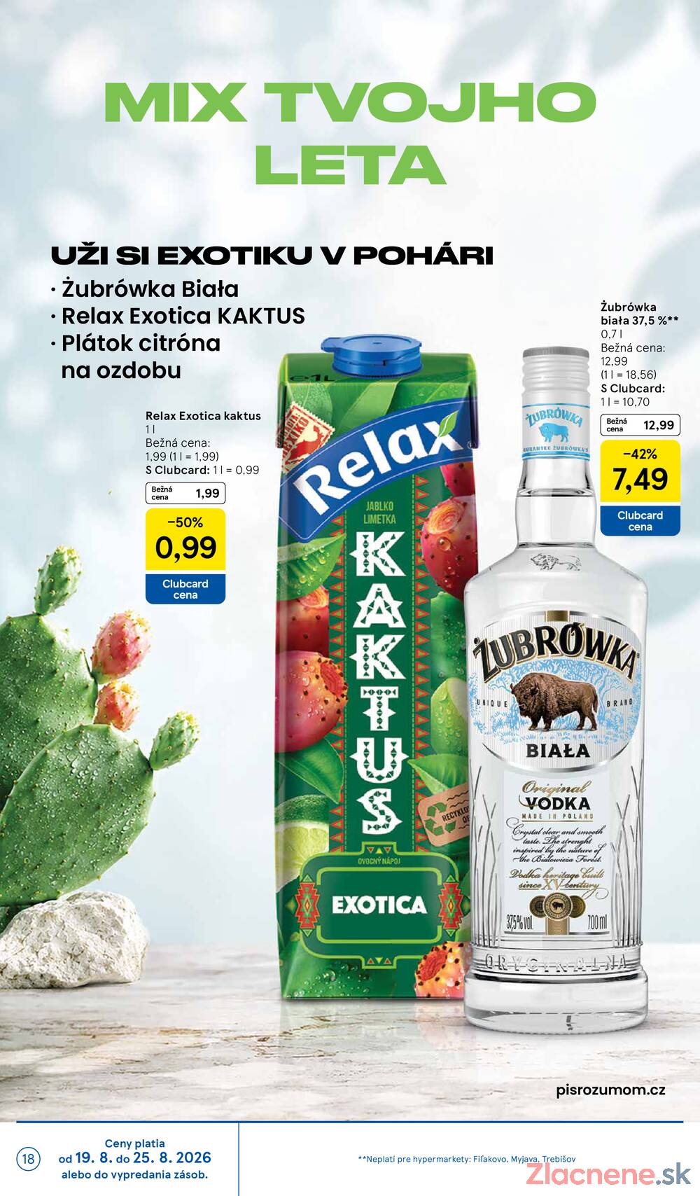 Leták Tesco - Tesco hypermarkety 19.8. - 25.8. - strana 18 Leták Tesco - Tesco hypermarkety 19.8. - 25.8. - strana 18