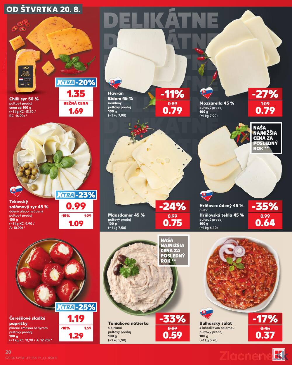 Kaufland 20.8. - 26.8. - Kaufland Bytča