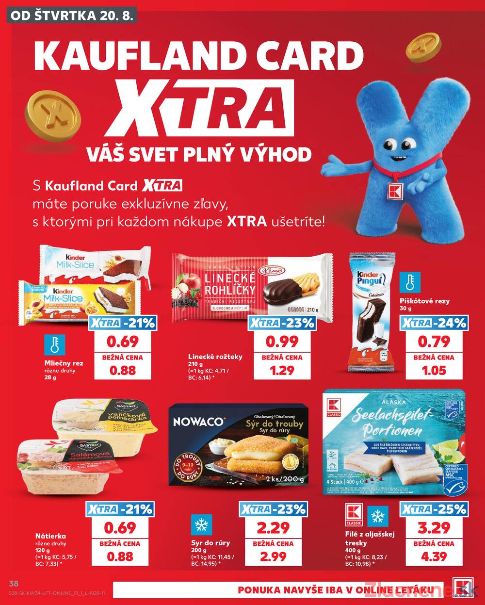 Kaufland 20.8. - 26.8. - Kaufland Michalovce