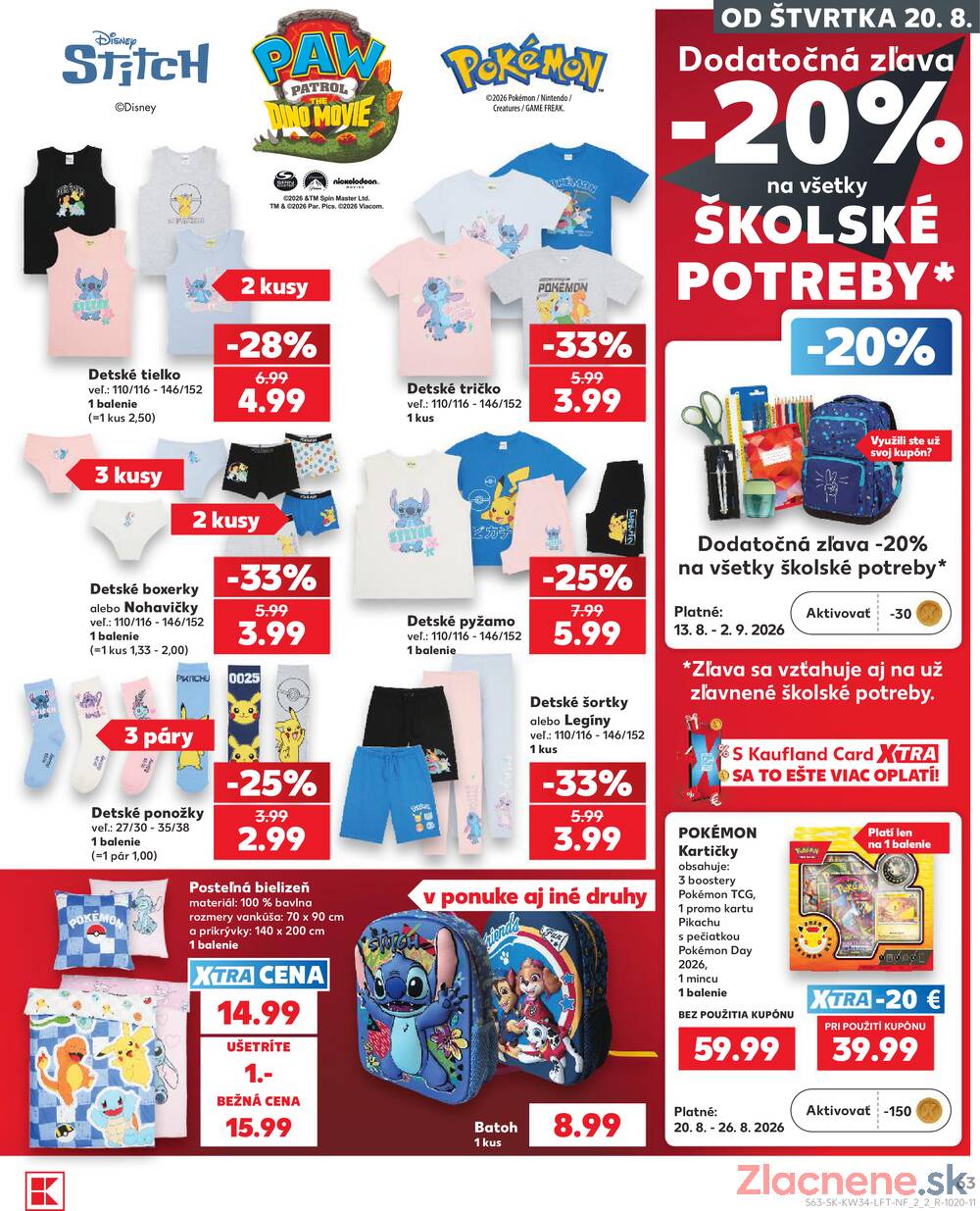 Kaufland 20.8. - 26.8. - Kaufland Rimavská Sobota