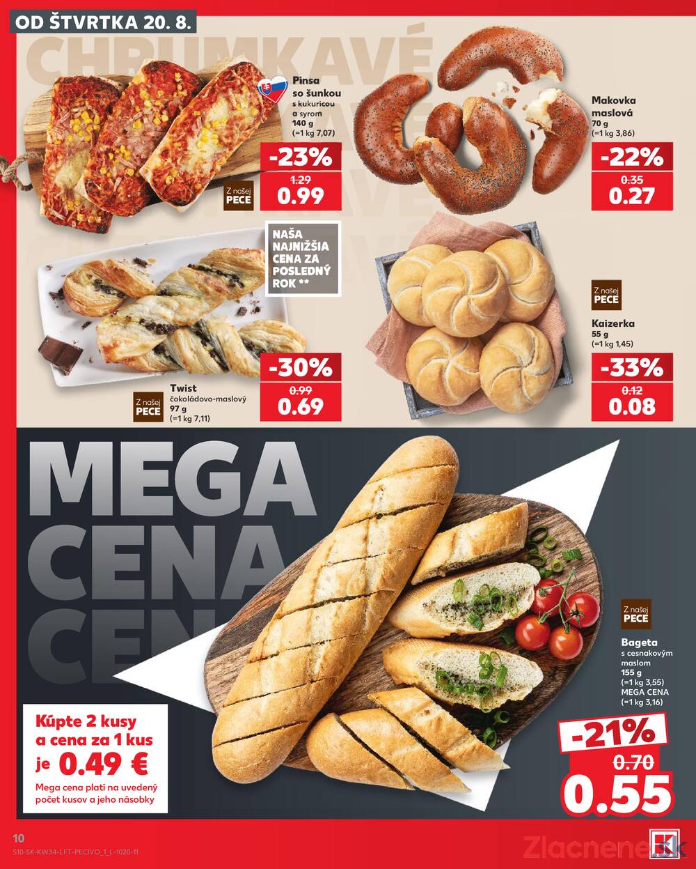 Kaufland 20.8. - 26.8. - Kaufland Stará Ľubovňa