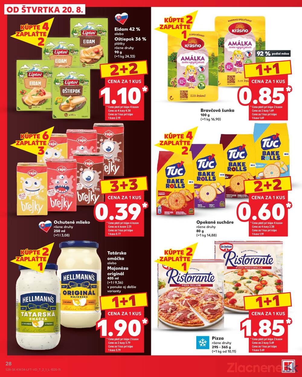 Kaufland 20.8. - 26.8. - Kaufland Kežmarok
