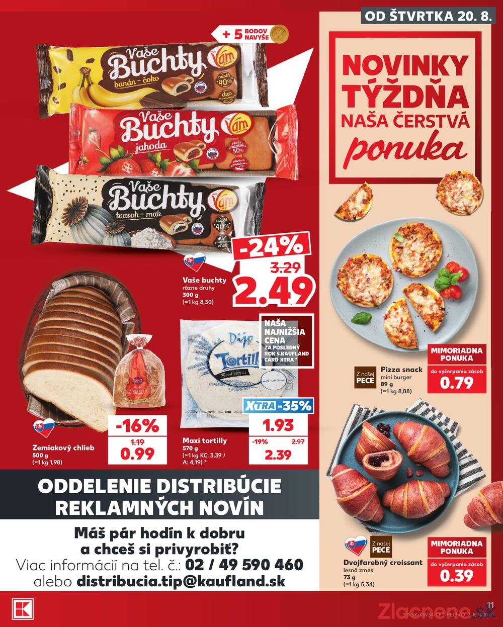 Kaufland 20.8. - 26.8. - Kaufland Handlová - Okružná ul.