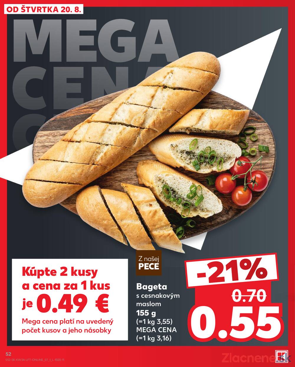 Kaufland 20.8. - 26.8. - Kaufland Handlová - Okružná ul.