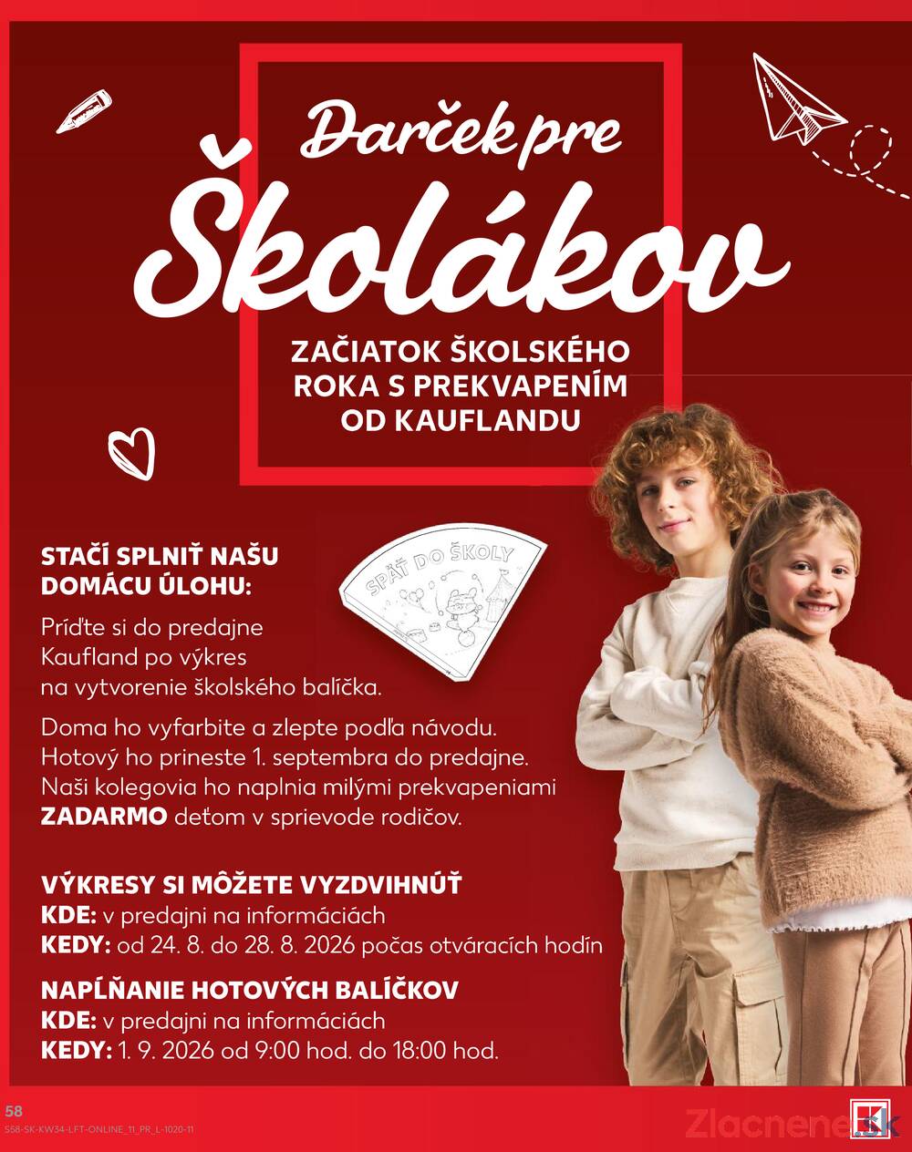 Kaufland 20.8. - 26.8. - Kaufland Handlová - Okružná ul.