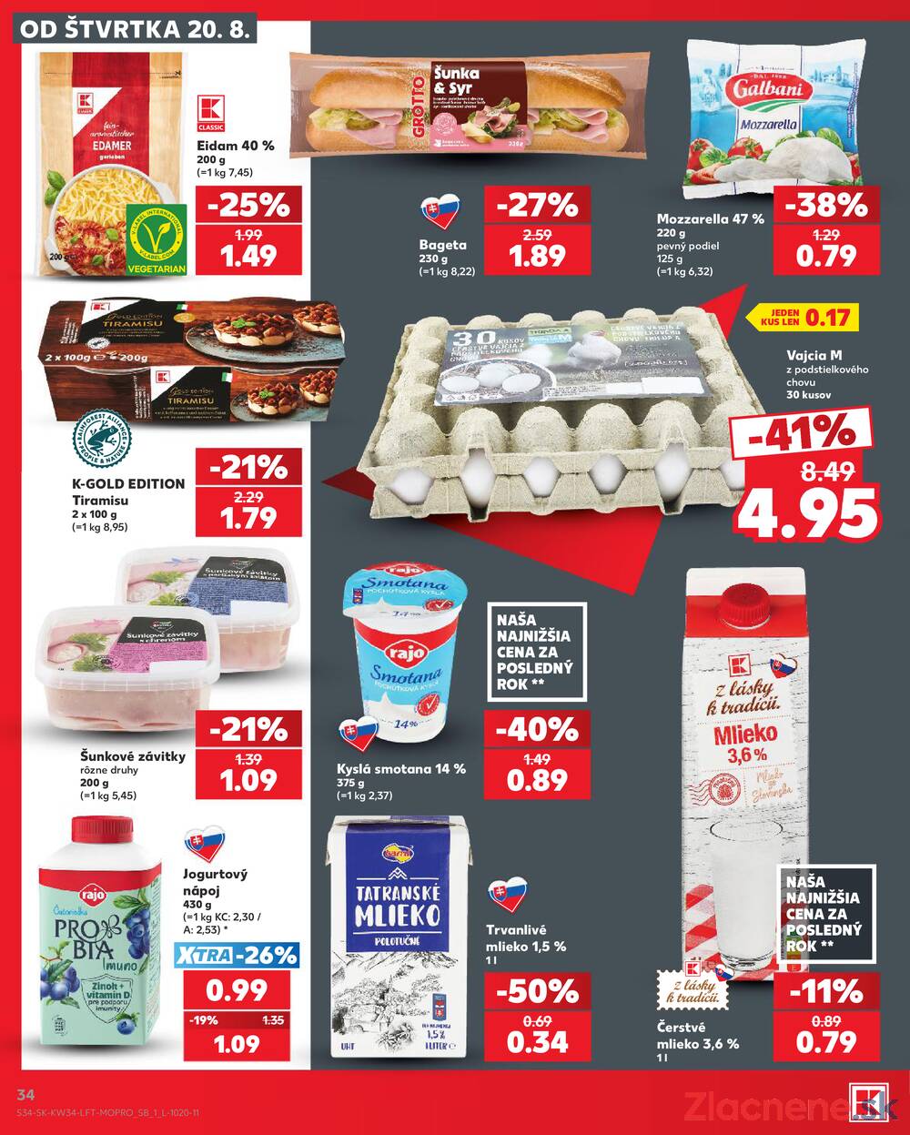Kaufland 20.8. - 26.8. - Kaufland Veľký Meder