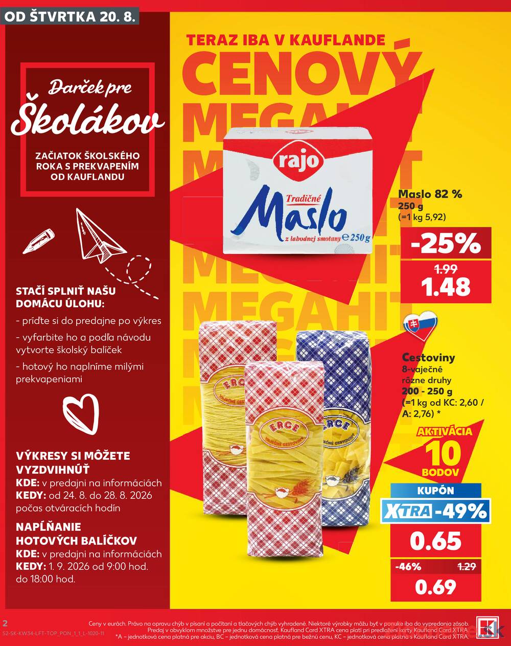 Kaufland 20.8. - 26.8. - Kaufland Sereď