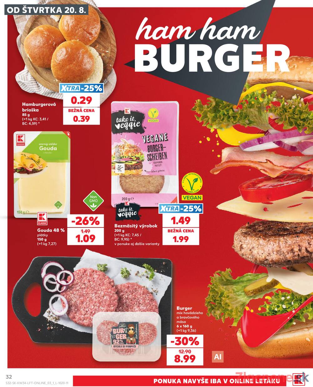 Kaufland 20.8. - 26.8. - Kaufland Bánovce nad Bebravou