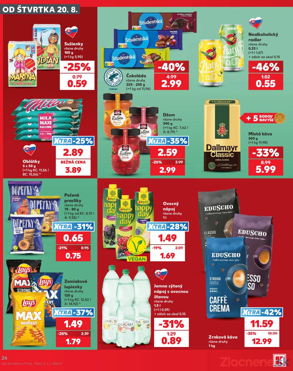 Kaufland 20.8. - 26.8. - Kaufland Bratislava - Petržalka