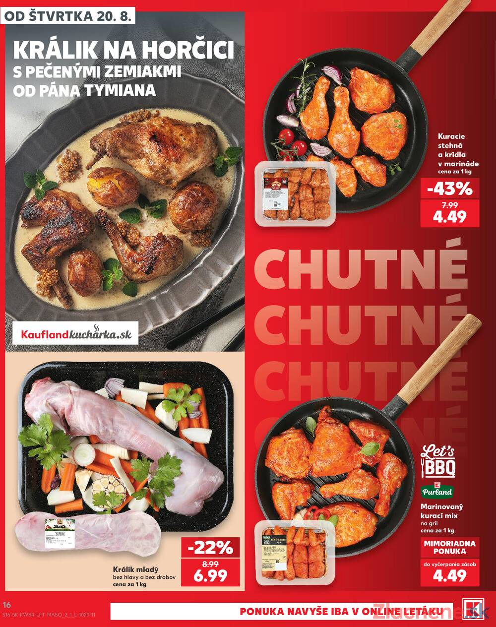 Leták Kaufland - Kaufland 20.8. - 26.8. - Kaufland Trnava - Nová ul. - strana 16 Leták Kaufland - Kaufland 20.8. - 26.8. - Kaufland Trnava - Nová ul. - strana 16